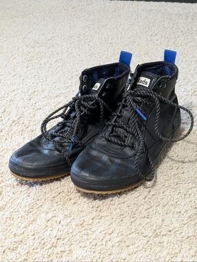 Keds Scout Splash Rain Boots, Black, Size 6